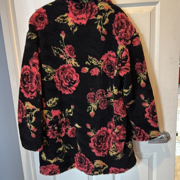 Anthropologie Maeve ￼Sherpa coat - Picture 4 of 6